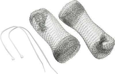 Aluminum Lint Trap With Twist Tie, 7 In W X 10 In H, Model Pp2082044