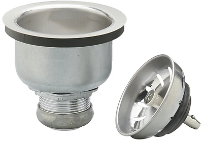 Plumb Pak PP5413 Stainless Steel Basket Strainer, 3-1/2 In.