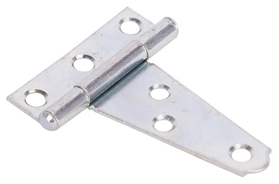 Light Duty T-hinge 2 In Zinc Plated Steel, Model Lth-z02-013l, Pack Of 10