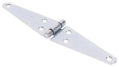 Hsh-z04-013l Heavy Duty 4 In. Zinc Strap Hinge, 10 Pk, Steel