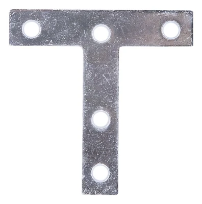 Mintcraft 22529zcl T-plate 3 X 3 Inch Zinc Plated Steel (pack Of 20)