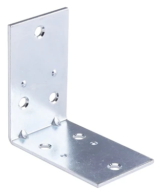 Bh-6033l Double Wide Corner Brace 2.5 In Zinc, Pack Of 10