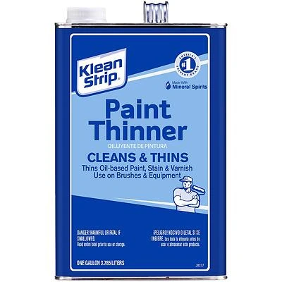 Klean Strip GKPT94002PCA Mineral Spirits Paint Thinner, 1 Gallon