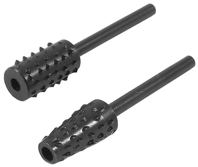 Forney 60216 Mini Rotary Rasp Set, 1/8 In. Shaft, 2 Piece