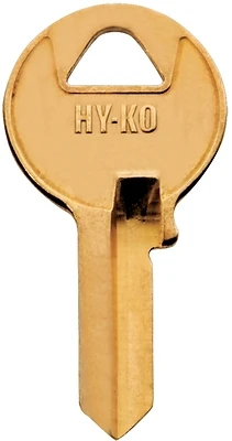 Hy-ko 21200m1br Key Blank Master, Brass, Nickel Plated, Pack Of 200