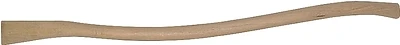 65132 Carpenter's Adze Handle, 36 In L, American Hickory, Clear Lacquer Finish
