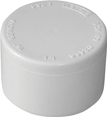 1/2-inch Diameter Pvc Schedule 40 Slip Cap - Model 447005rmc