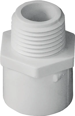 1/2-in Dia Pvc Schedule 40 Male Adapter - Model 436005rmc