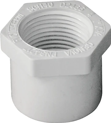 1-in Dia X 3/4-in Dia Pvc Schedule 40 Reducing Bushing