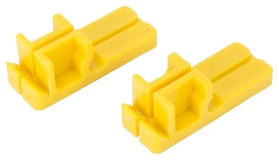 Vulcan 31056 Plastic Masonry Line Block Pair, 1-1/4 In W, Yellow