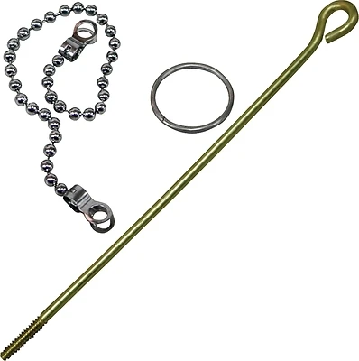 4.5 Inch Toilet Flapper Lift Wire With Chain, Model Pmb-197