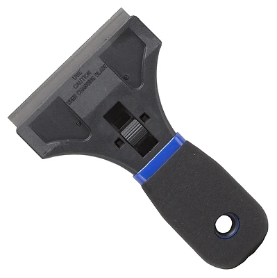 14082-5 Retractable Blade Safety Scraper For Wallpaper And Floor Cleaning