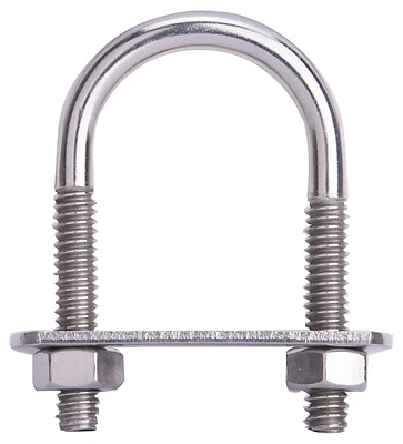 Lr357 Stainless Steel U-bolt, 1/4 X 1-1/8 X 2 In, Pack Of 10