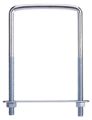 Mintcraft Lr355 3/8 X 4 X 7 In. Zinc Square U-bolt, Pack Of 10