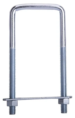 Mintcraft Lr351 5/16 X 2 X 5 In. Zinc Plated Square U-bolt, Pack Of 10