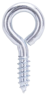 Lr218 Zinc Plated Steel Eye Screw 1/4 X 2-1/16 In. (pack Of 100)
