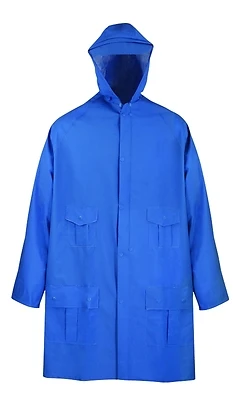 Diamondback 8156GRBXL Rain Parka, Blue, PVC, Extra Large