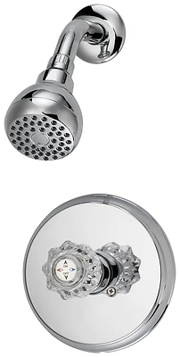 Boston Harbor GU-F1010207CP Shower Faucet, Chrome, 1.75 GPM, 1-Handle