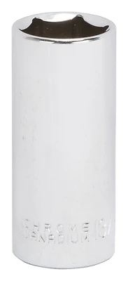 3/8 Drive Deep Socket 13/16 Inch 6 Point Chrome Vanadium Steel