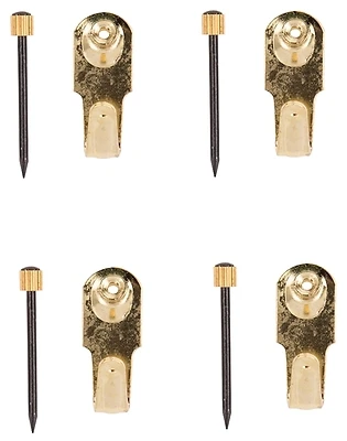 ProSource PH-122268-PS Picture Hanger, 20 Lb, Brass