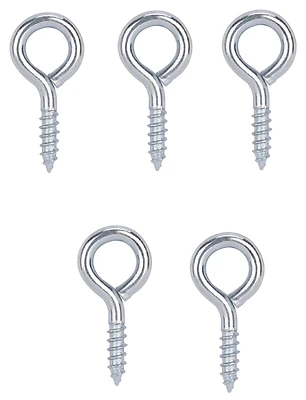 Medium Screw Eye 0.39 In Diameter X 1-9/16 In Length Steel Bright Zinc Plated
