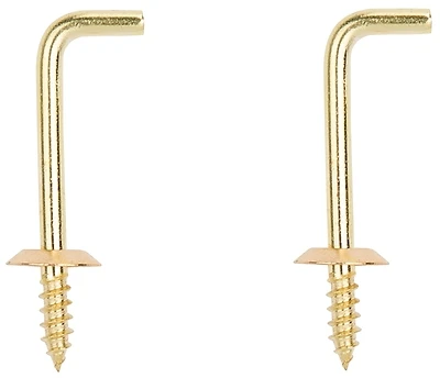 Solid Brass Shoulder Hook 1-1/2 Inch Rust-resistant Model Lr-403-ps