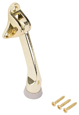 Cl-230bb-ps 4 Inch Brass Kick Down Door Holder