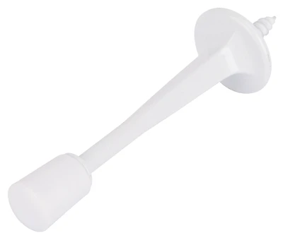 Rigid Baseboard Door Stop 3-1/8in White H20-z025c-ps