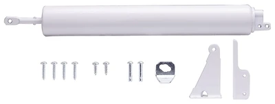16027-uw-ps Heavy Duty Pneumatic Storm Door Closer, 10.5 In, White