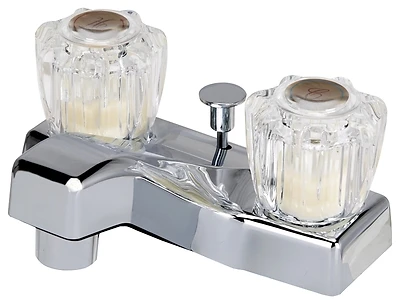 Boston Harbor PF4201A-P Lavatory Faucet, 2-Handle, 4 In. Centers, Chrome