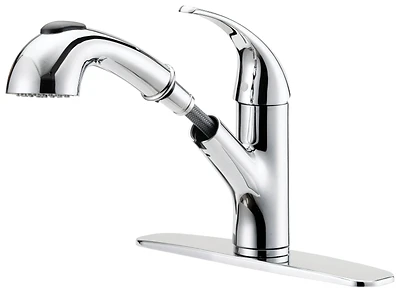 Single Handle Pull-out Kitchen Faucet Kit, Chrome Finish, Model Fp4a4079cp