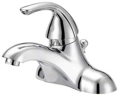 4 Inch Single Handle Lavatory Faucet With Chrome Finish