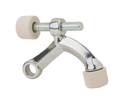 Ives 2.5 In. Aluminum Metallic Hinge Pin Door Stop For Hinged Doors