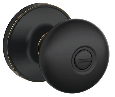 J170str716 Stratus Aged Bronze Dummy Knob Decorative Inactive Trim