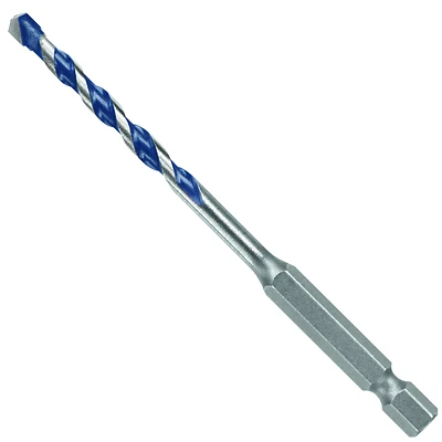 Bluegranite Turbo 3/16 In. X 4 In. L Carbide Tipped Hammer Drill Bit Hex Shank