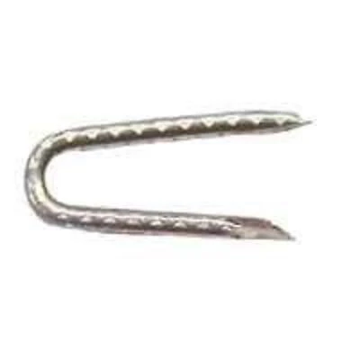 0079115 Electro-galvanized Fence Staples, 1-3/4 In L, 5 Lb, 9 Ga