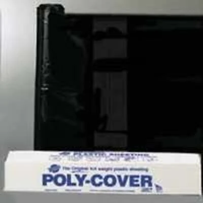 4x3bb 3' X 200' 4 Mil Black Polyethylene Film Roll