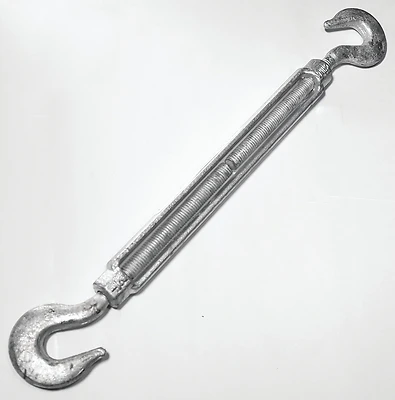 17-1/2x9 Galvanized Steel Turnbuckle Hook With 1500 Lb Capacity