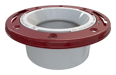 43521 4 Inch Closet Flange With Metal Ring For Pvc Connections