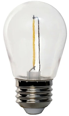 Feit Electric S14/822/FILED/4 LED Bulb, Soft White, 11W Equivalent, E26 Base, 4 Pk