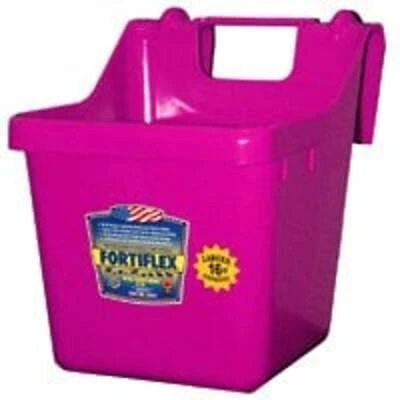 Fortex-Fortiflex 1301612 Over The Fence Bucket Feeder, 16 Qt, Pink