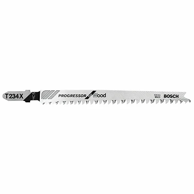 Bosch T234X3 Jig Saw Blade, 4-5/8 In., 12 TPI, High Carbon Steel, 3-Pack