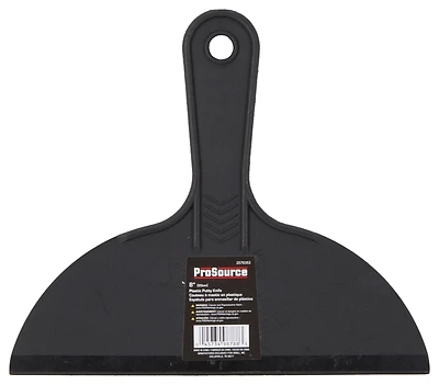 ProSource JL-PS083L Putty Knife, 8 in W Blade, 8 in L Blade, Plastic Handle