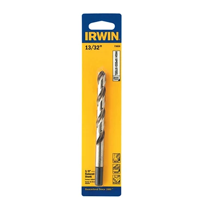 13/32 In. X 5-1/4 In. High Speed Steel Drill Bit With Straight Shank