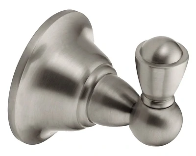 Moen DN6803BN Sage Robe Hook, Brushed Nickel, 2.8 In. X 2.6 In.