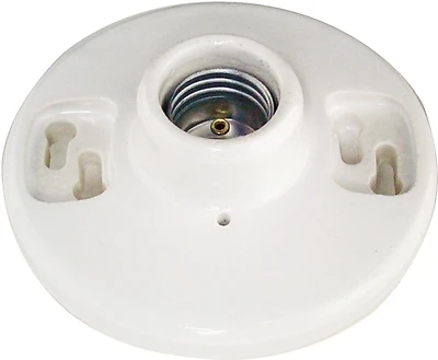 Eaton 604-SP Porcelain Keyless Lamp Holder, 250V, 660W