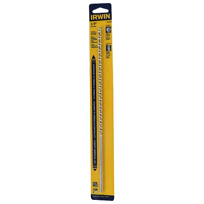 Irwin 5026005 Percussion Masonry Drill Bit, 1/4 In. x 13 In., Carbide Tip