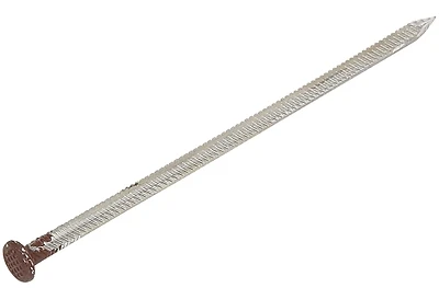 Home Products 7" Brown Aluminum Gutter Spike 2504019, 500 Pk