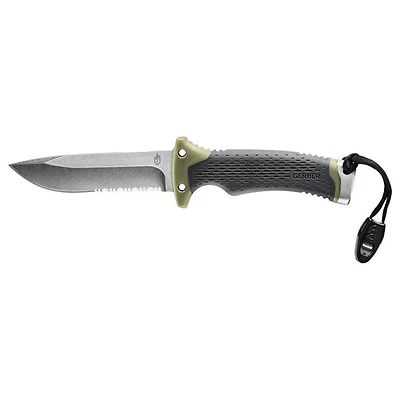 Gerber 31-003941 Ultimate Survival Knife, 4-3/4 In. Blade With Sheath
