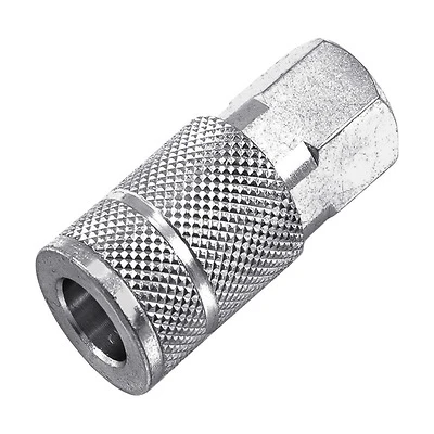 Forney 75485 Steel Air Coupler, 3/8 In. FNPT x 1/4 In., 300 PSI
